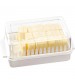 Butter Dish With Lid Dustproof Slice Butter Storage Box Plastic Transparent Cheese Dividing Fresh-keeping Case Container